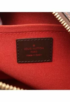 Pre-loved LOUIS VUITTON Ribera MM Black Checkered Handbag PVC Genuine Leather Brown -Louis Vuitton Shop louis vuitton 8438 7747536 4