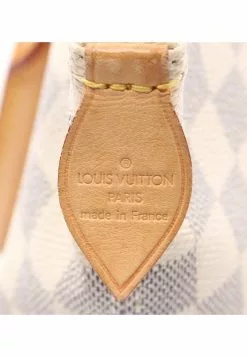 Pre-loved LOUIS VUITTON Saleya PM white Checkered Handbag Tote Bag PVC Genuine Leather white -Louis Vuitton Shop louis vuitton 8446 2847536 4