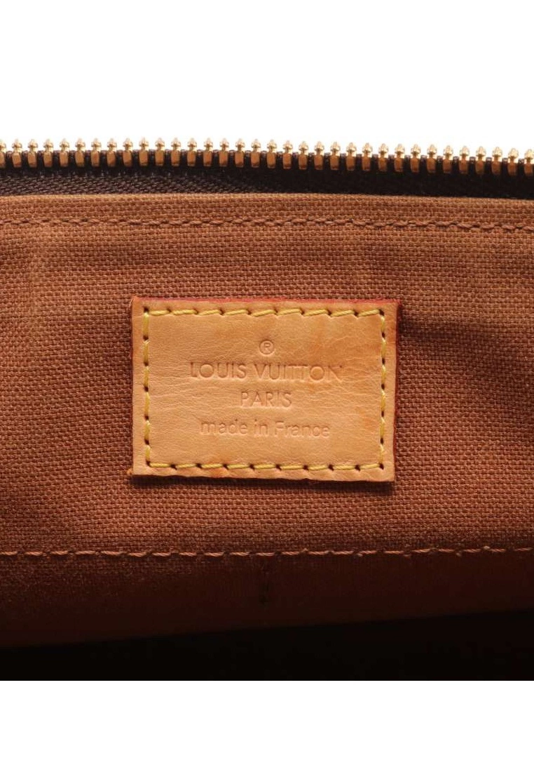 Pre-loved LOUIS VUITTON Popincourt Haut Long Classic Monogram Shoulder Bag PVC Genuine Leather Brown 6 Pre-loved LOUIS VUITTON Popincourt Haut Long Classic Monogram Shoulder Bag PVC Genuine Leather Brown - Image 4