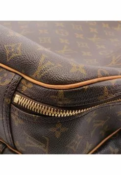 Pre-loved LOUIS VUITTON Alize 2 poches Classic Monogram Boston Bag PVC Genuine Leather Brown 2 Way Style 17 Pre-loved LOUIS VUITTON Alize 2 poches Classic Monogram Boston Bag PVC Genuine Leather Brown 2 Way Style -Louis Vuitton Shop louis vuitton 8458 2157536 8