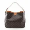 Pre-loved LOUIS VUITTON Delightful PM Classic Monogram Shoulder Bag PVC Genuine Leather Brown -Louis Vuitton Shop louis vuitton 8465 0257536 1