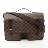 Pre-loved LOUIS VUITTON Broadway Black Checkered Shoulder Bag PVC Genuine Leather Brown -Louis Vuitton Shop louis vuitton 8468 2257536 1