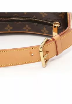 Pre-loved LOUIS VUITTON Croissant MM Classic Monogram Shoulder Bag PVC Genuine Leather Brown -Louis Vuitton Shop louis vuitton 8471 2357536 6