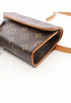 Pre-loved LOUIS VUITTON PochetteFlorentine Classic Monogram handcarry bag belt bag PVC Genuine Leather Brown Belt (S) -Louis Vuitton Shop louis vuitton 8474 3257536 5