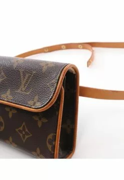 Pre-loved LOUIS VUITTON PochetteFlorentine Classic Monogram handcarry bag belt bag PVC Genuine Leather Brown Belt (S) -Louis Vuitton Shop louis vuitton 8474 3257536 6