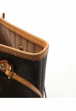 Pre-loved LOUIS VUITTON Neverfull PM Classic Monogram Handbag Tote Bag PVC Genuine Leather Brown -Louis Vuitton Shop louis vuitton 8475 8257536 7