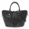 Pre-loved LOUIS VUITTON Mazarine PM Classic Monogram empreinte Engraving Embossed Black Genuine Leather Handbag Black 2 Way Style -Louis Vuitton Shop louis vuitton 8476 5157536 1
