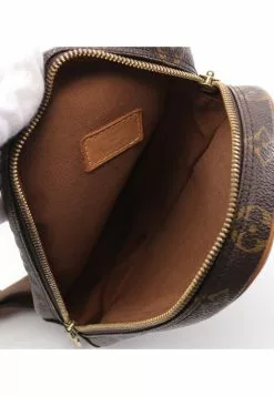 Pre-loved LOUIS VUITTON Pochette Gange Classic Monogram handcarry bag PVC Genuine Leather Brown -Louis Vuitton Shop louis vuitton 8479 8457536 3