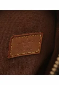 Pre-loved LOUIS VUITTON Pochette Gange Classic Monogram handcarry bag PVC Genuine Leather Brown -Louis Vuitton Shop louis vuitton 8479 8457536 4