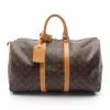 Pre-loved LOUIS VUITTON Keepall45 Classic Monogram Duffle Bag PVC Genuine Leather Brown 1 Pre-loved LOUIS VUITTON Keepall45 Classic Monogram Duffle Bag PVC Genuine Leather Brown -Louis Vuitton Shop louis vuitton 8488 7257536 1