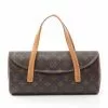 Pre-loved LOUIS VUITTON Sonatine Classic Monogram Handbag PVC Genuine Leather Brown -Louis Vuitton Shop louis vuitton 8492 6557536 1