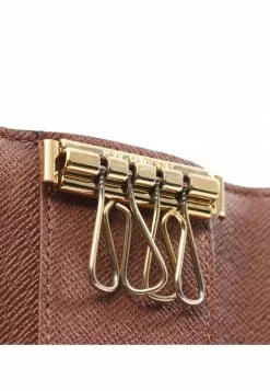 Pre-loved LOUIS VUITTON Multicore4 Classic Monogram 4 wells Key Pouch PVC Brown -Louis Vuitton Shop louis vuitton 8500 9557536 6