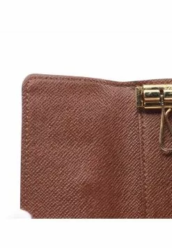 Pre-loved LOUIS VUITTON Multicore4 Classic Monogram 4 wells Key Pouch PVC Brown -Louis Vuitton Shop louis vuitton 8500 9557536 7