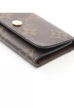 Pre-loved LOUIS VUITTON Multicore4 Classic Monogram 4 wells Key Pouch PVC Brown -Louis Vuitton Shop louis vuitton 8500 9557536 8