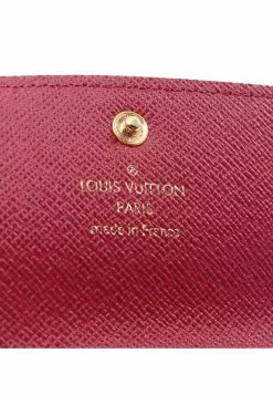 Pre-loved LOUIS VUITTON Multicore4 Classic Monogram peach red 4 wells Key Pouch PVC Genuine Leather Brown pink purple 11 Pre-loved LOUIS VUITTON Multicore4 Classic Monogram peach red 4 wells Key Pouch PVC Genuine Leather Brown pink purple -Louis Vuitton Shop louis vuitton 8502 7557536 4