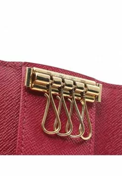 Pre-loved LOUIS VUITTON Multicore4 Classic Monogram peach red 4 wells Key Pouch PVC Genuine Leather Brown pink purple 12 Pre-loved LOUIS VUITTON Multicore4 Classic Monogram peach red 4 wells Key Pouch PVC Genuine Leather Brown pink purple -Louis Vuitton Shop louis vuitton 8503 7557536 5