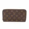 Pre-loved LOUIS VUITTON Classic Monogram peach red Round Edge Zipper Continental Wallet PVC Brown pink purple -Louis Vuitton Shop louis vuitton 8506 1267536 1