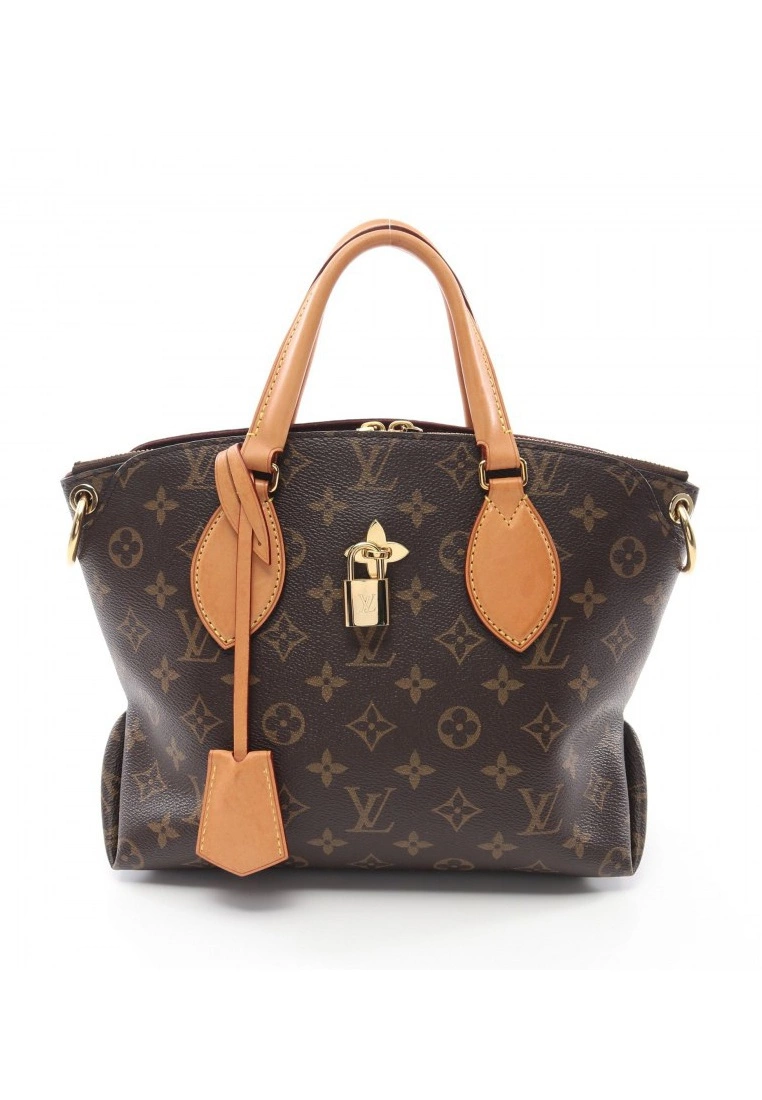 Pre-loved LOUIS VUITTON Flower Zippedtote PM Classic Monogram Handbag Tote Bag PVC Genuine Leather Brown 3 Pre-loved LOUIS VUITTON Flower Zippedtote PM Classic Monogram Handbag Tote Bag PVC Genuine Leather Brown