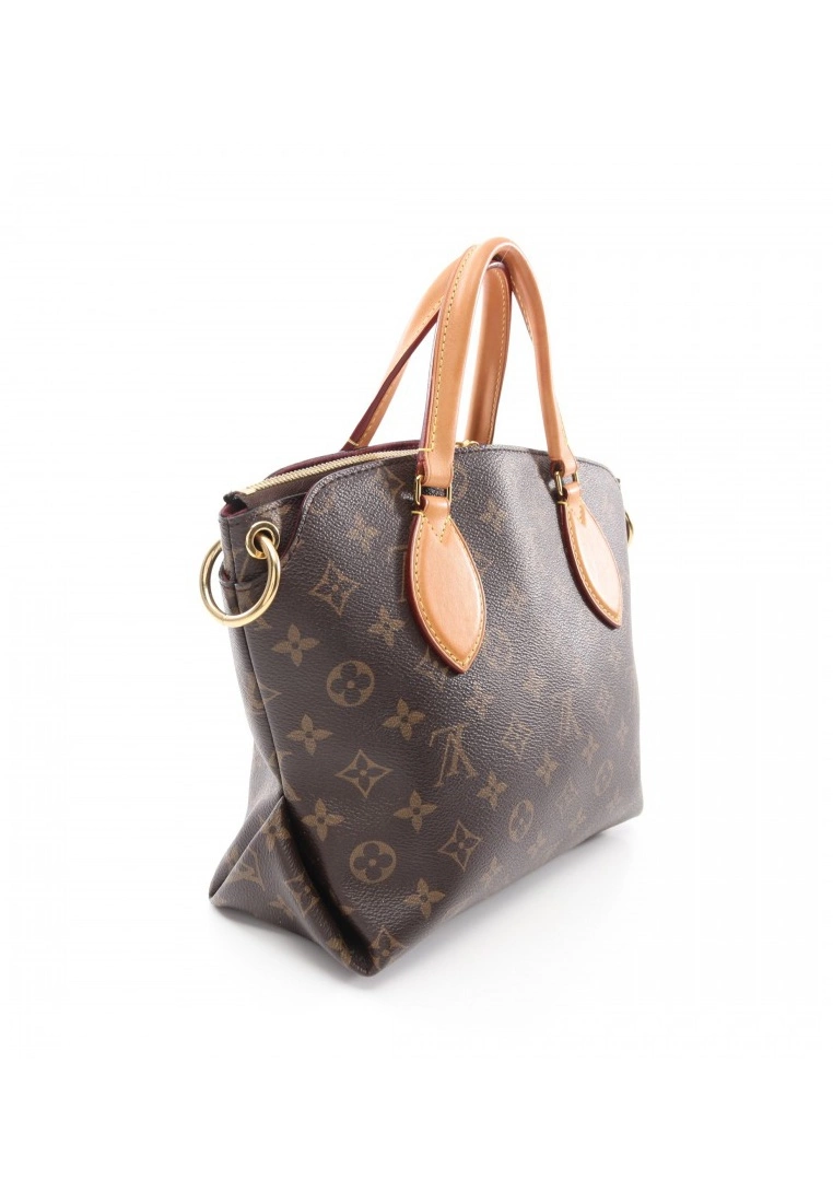 Pre-loved LOUIS VUITTON Flower Zippedtote PM Classic Monogram Handbag Tote Bag PVC Genuine Leather Brown 4 Pre-loved LOUIS VUITTON Flower Zippedtote PM Classic Monogram Handbag Tote Bag PVC Genuine Leather Brown - Image 2