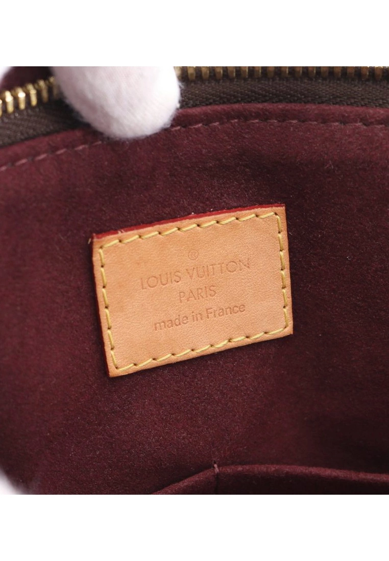 Pre-loved LOUIS VUITTON Flower Zippedtote PM Classic Monogram Handbag Tote Bag PVC Genuine Leather Brown 6 Pre-loved LOUIS VUITTON Flower Zippedtote PM Classic Monogram Handbag Tote Bag PVC Genuine Leather Brown - Image 4
