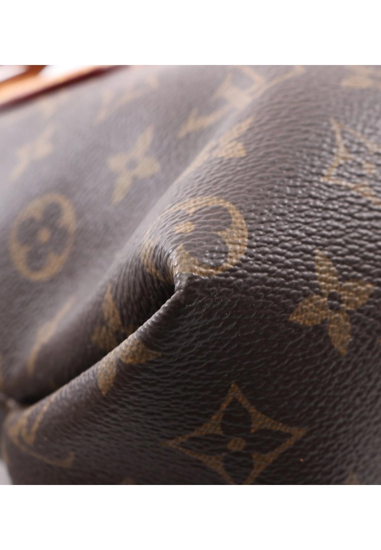 Pre-loved LOUIS VUITTON Flower Zippedtote PM Classic Monogram Handbag Tote Bag PVC Genuine Leather Brown 9 Pre-loved LOUIS VUITTON Flower Zippedtote PM Classic Monogram Handbag Tote Bag PVC Genuine Leather Brown - Image 7