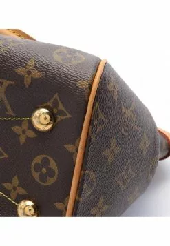 Pre-loved LOUIS VUITTON Tivoli PM Classic Monogram Handbag PVC Genuine Leather Brown -Louis Vuitton Shop louis vuitton 8527 9467536 7