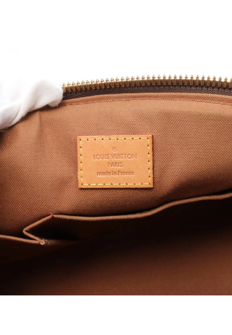 Pre-loved LOUIS VUITTON Tivoli PM Classic Monogram Handbag PVC Genuine Leather Brown 6 Pre-loved LOUIS VUITTON Tivoli PM Classic Monogram Handbag PVC Genuine Leather Brown - Image 4