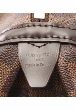 Pre-loved LOUIS VUITTON Rivington PM Black chessboard Shoulder Bag PVC Genuine Leather Brown -Louis Vuitton Shop louis vuitton 8693 2561636 4