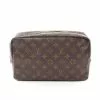 Pre-loved LOUIS VUITTON Trousse toilette28 Classic Monogram Cosmetic Pouch PVC Brown -Louis Vuitton Shop louis vuitton 8693 4561636 1