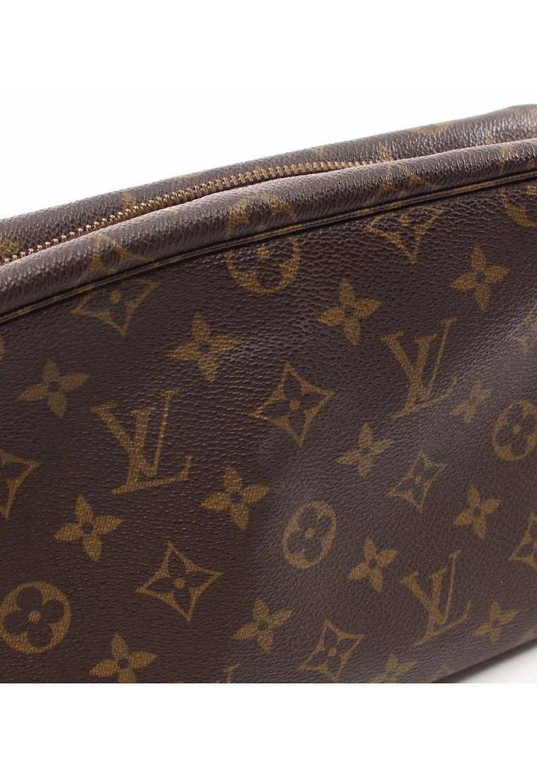 Pre-loved LOUIS VUITTON Trousse toilette28 Classic Monogram Cosmetic Pouch PVC Brown 8 Pre-loved LOUIS VUITTON Trousse toilette28 Classic Monogram Cosmetic Pouch PVC Brown - Image 6