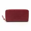 Pre-loved LOUIS VUITTON Classic Monogram empreinte embossed Grape Long round zipper Genuine Leather Wallet dark purple red -Louis Vuitton Shop louis vuitton 8695 0861636 1