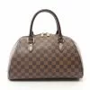 Pre-loved LOUIS VUITTON Ribera MM Black chessboard Handbag PVC Genuine Leather Brown 1 Pre-loved LOUIS VUITTON Ribera MM Black chessboard Handbag PVC Genuine Leather Brown -Louis Vuitton Shop louis vuitton 8705 5861636 1