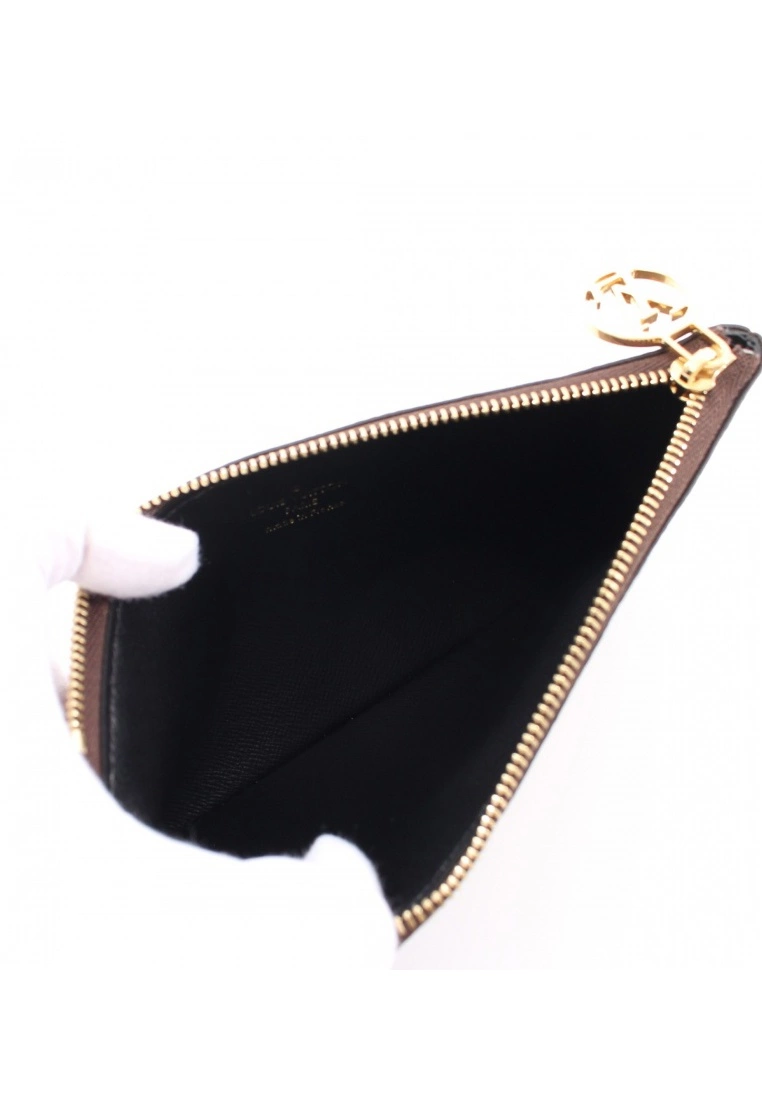 Pre-loved LOUIS VUITTON Pochette TRIO Classic Monogram Giant Reverse Small Pocket PVC Genuine Leather Brown Black 5 Pre-loved LOUIS VUITTON Pochette TRIO Classic Monogram Giant Reverse Small Pocket PVC Genuine Leather Brown Black - Image 3