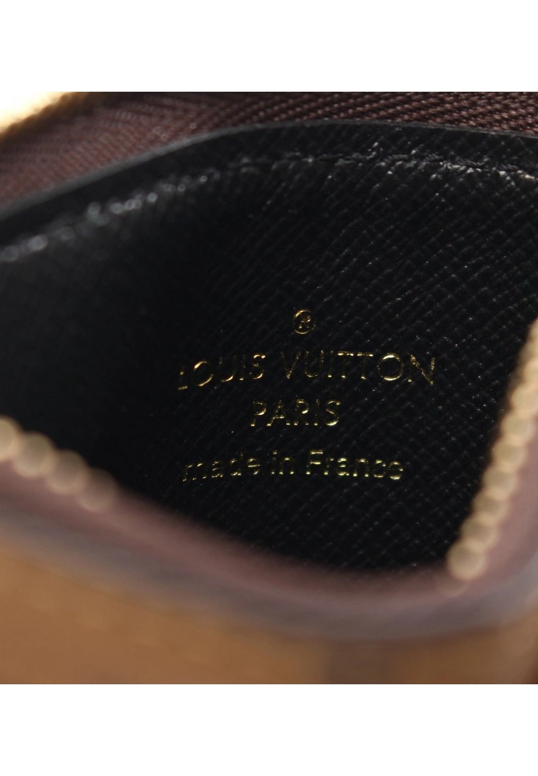 Pre-loved LOUIS VUITTON Pochette TRIO Classic Monogram Giant Reverse Small Pocket PVC Genuine Leather Brown Black 7 Pre-loved LOUIS VUITTON Pochette TRIO Classic Monogram Giant Reverse Small Pocket PVC Genuine Leather Brown Black - Image 5