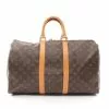 Pre-loved LOUIS VUITTON Keepall45 Classic Monogram Duffle Bag PVC Genuine Leather Brown -Louis Vuitton Shop louis vuitton 8722 0671636 1