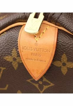 Pre-loved LOUIS VUITTON Keepall45 Classic Monogram Duffle Bag PVC Genuine Leather Brown -Louis Vuitton Shop louis vuitton 8723 0671636 4