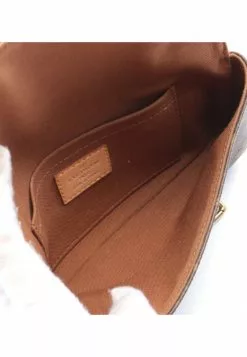 Pre-loved LOUIS VUITTON Pochette Marelle Classic Monogram handcarry bag belt bag PVC Genuine Leather Brown -Louis Vuitton Shop louis vuitton 8724 2871636 3