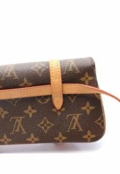 Pre-loved LOUIS VUITTON Pochette Marelle Classic Monogram handcarry bag belt bag PVC Genuine Leather Brown -Louis Vuitton Shop louis vuitton 8725 2871636 6