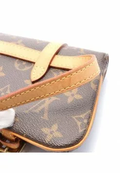 Pre-loved LOUIS VUITTON Pochette Marelle Classic Monogram handcarry bag belt bag PVC Genuine Leather Brown -Louis Vuitton Shop louis vuitton 8725 2871636 7