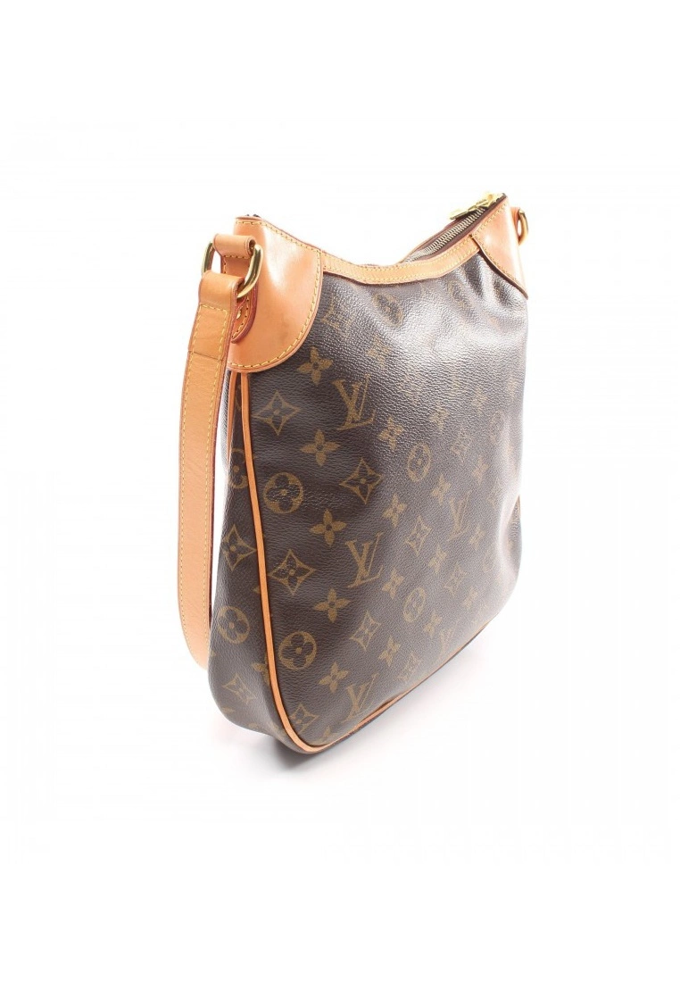 Pre-loved LOUIS VUITTON Odeon PM Classic Monogram Shoulder Bag PVC Genuine Leather Brown 4 Pre-loved LOUIS VUITTON Odeon PM Classic Monogram Shoulder Bag PVC Genuine Leather Brown - Image 2