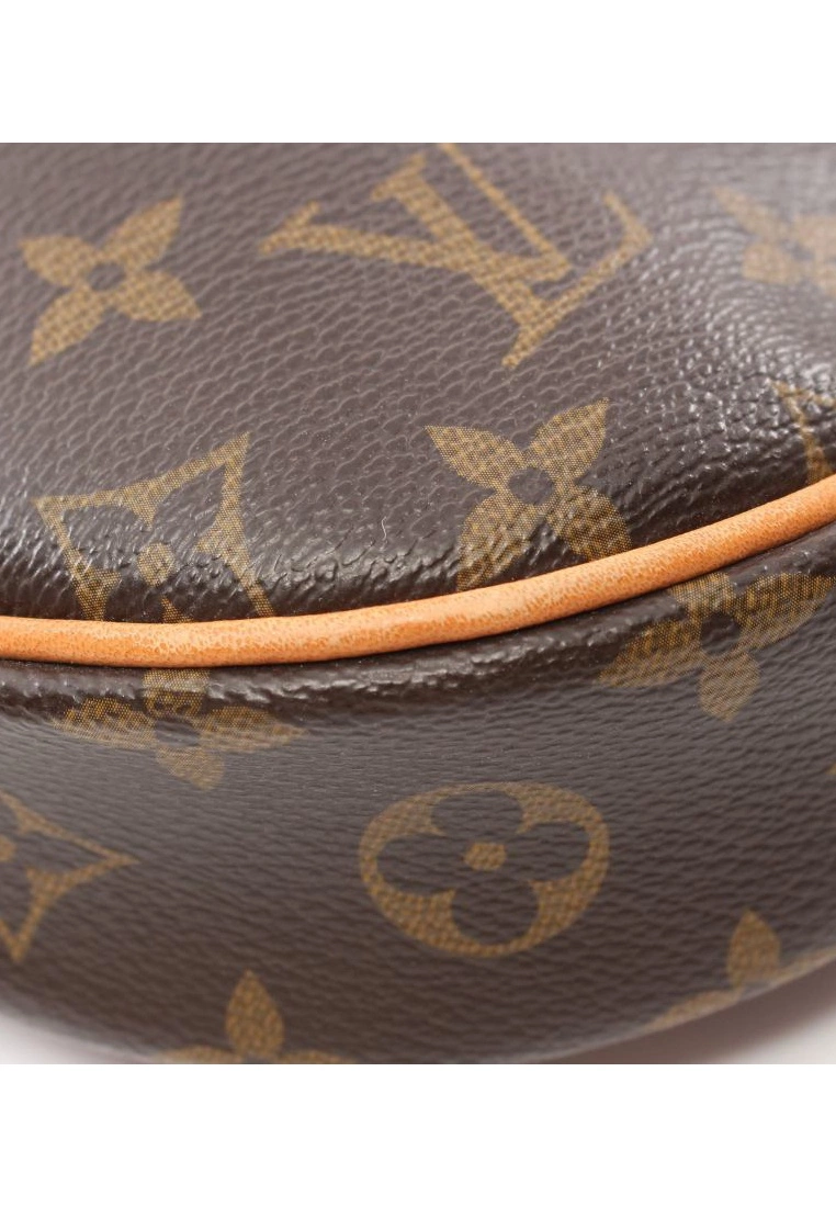 Pre-loved LOUIS VUITTON Odeon PM Classic Monogram Shoulder Bag PVC Genuine Leather Brown 7 Pre-loved LOUIS VUITTON Odeon PM Classic Monogram Shoulder Bag PVC Genuine Leather Brown - Image 5