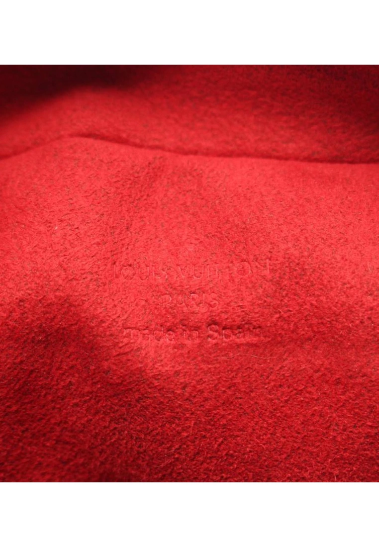 Pre-loved LOUIS VUITTON Duomo Black chessboard Handbag PVC Genuine Leather Brown 6 Pre-loved LOUIS VUITTON Duomo Black chessboard Handbag PVC Genuine Leather Brown - Image 4