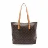 Pre-loved LOUIS VUITTON Cabas Mezzo Classic Monogram Shoulder Bag Tote Bag PVC Genuine Leather Brown -Louis Vuitton Shop louis vuitton 8738 4871636 1