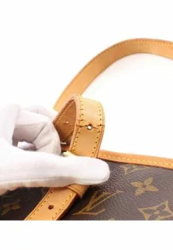 Pre-loved LOUIS VUITTON Bucket GM Classic Monogram Shoulder Bag PVC Genuine Leather Brown -Louis Vuitton Shop louis vuitton 8745 0181636 5