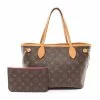 Pre-loved LOUIS VUITTON Neverfull PM Classic Monogram Pivot peony red Handbag Tote Bag PVC Genuine Leather Brown -Louis Vuitton Shop louis vuitton 8746 4081636 1