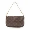 Pre-loved LOUIS VUITTON Pochette Accessoires Classic Monogram Handbag PVC Genuine Leather Brown 2 Pre-loved LOUIS VUITTON Pochette Accessoires Classic Monogram Handbag PVC Genuine Leather Brown -Louis Vuitton Shop louis vuitton 8747 5871636 1