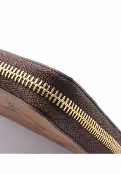Pre-loved LOUIS VUITTON Classic Monogram GiantReverse Long round zipper Wallet PVC Genuine Leather Light Brown -Louis Vuitton Shop louis vuitton 8748 2971636 5
