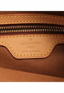 Pre-loved LOUIS VUITTON Cabas Piano Classic Monogram Shoulder Bag PVC Genuine Leather Brown -Louis Vuitton Shop louis vuitton 8763 7871636 4