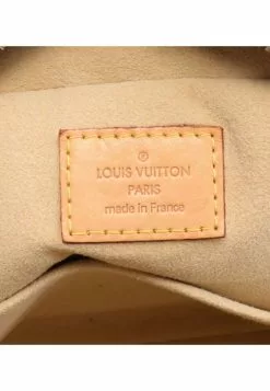 Pre-loved LOUIS VUITTON Manhattan PM Classic Monogram Handbag PVC Genuine Leather Brown -Louis Vuitton Shop louis vuitton 8766 0571636 4
