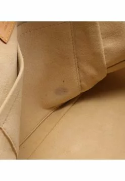 Pre-loved LOUIS VUITTON Manhattan PM Classic Monogram Handbag PVC Genuine Leather Brown -Louis Vuitton Shop louis vuitton 8766 0571636 5